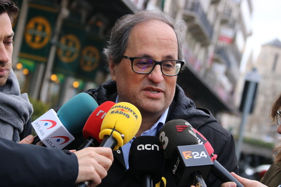 Quim Torra, the Junts per Catalunya MP elected by Carles Puigdemont as new Catalan president